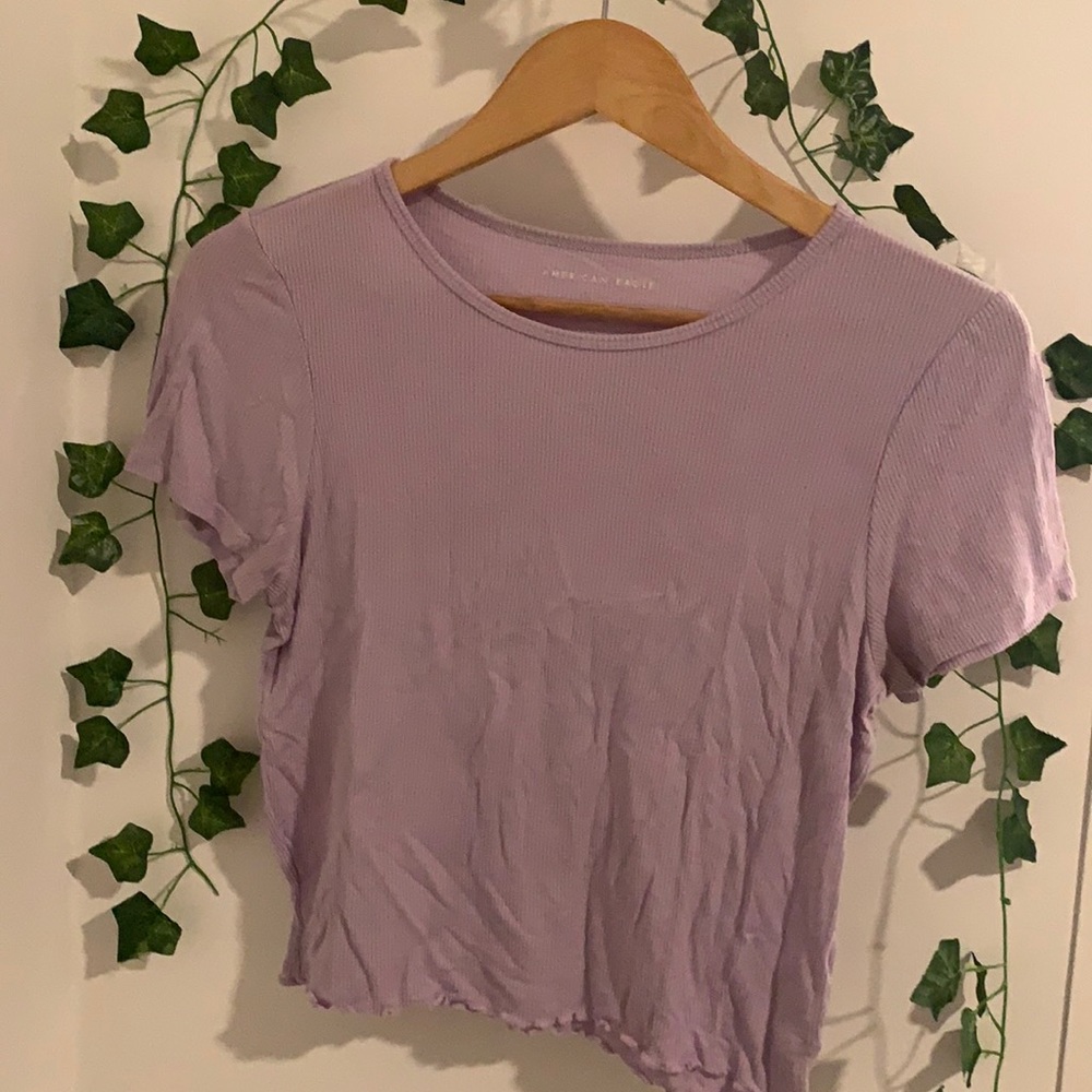 Lavender shirt